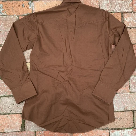 Vintage Karman western embroidered Flower Horseshoe Pearl Snap shirt - Picture 5 of 9